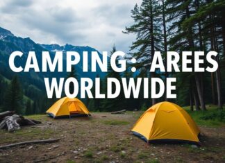 Dünya Genelinde Popüler Olan Kamp Alanları Popular Camping Areas Worldwide