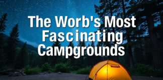 Dünya’nın En Fascinating Kamp Alanları: Maceranınizin Adresi The World's Most Fascinating Campgrounds: Your Adventure Address