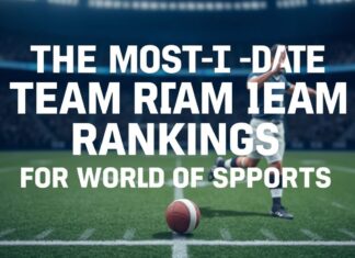 Dünya Spor Dünyasında En Güncel Takım Sıralamaları The Most Up-to-Date Team Rankings in the World of Sports