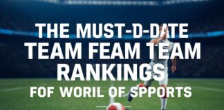 Dünya Spor Dünyasında En Güncel Takım Sıralamaları The Most Up-to-Date Team Rankings in the World of Sports