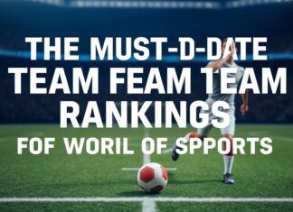 Dünya Spor Dünyasında En Güncel Takım Sıralamaları The Most Up-to-Date Team Rankings in the World of Sports