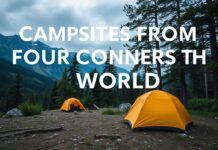 Dünyanın Dört Bir Yanından Kamp Alanları: Doğa ile İletişim Kurun Campsites from Four Corners of the World: Connect with Nature