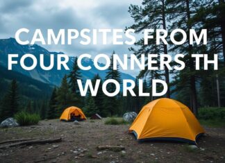 Dünyanın Dört Bir Yanından Kamp Alanları: Doğa ile İletişim Kurun Campsites from Four Corners of the World: Connect with Nature