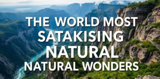 Dünyanın En Şaşırtıcı Doğal Harikaları The World's Most Astonishing Natural Wonders