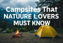 Doğa Severlerin Mutlaka Bilmesi Gereken Kamp Alanları Campsites That Nature Lovers Must Know