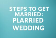 Evli Olmak İçin Adımlar: Bir Nikah Planlamak Steps to Get Married: Planning a Wedding