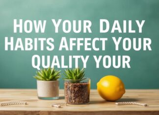 Günlük Alışkanlıklarınizin Yaşam Kalitenize Nasıl Etki Eder How Your Daily Habits Affect Your Quality of Life