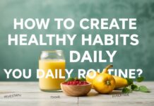 Günlük Rutinizde Sağlıklı Alışkanlıklar Nasıl Oluşturulur? How to Create Healthy Habits in Your Daily Routine?