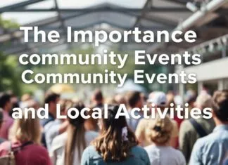 Topluluk Etkinlikleri ve Yerel Faaliyetlerin Önemi The Importance of Community Events and Local Activities