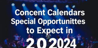 2024’te Beklediğiniz Konser Takvimleri ve Özel Fırsatlar Concert Calendars and Special Opportunities to Expect in 2024