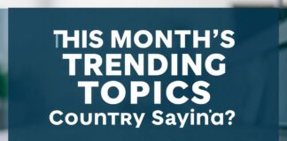 Bu Ayın En Çıktı Yapan Konular: Neler Söylüyor Ülkemiz? This Month's Trending Topics: What is Our Country Saying?
