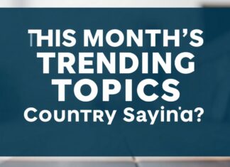 Bu Ayın En Çıktı Yapan Konular: Neler Söylüyor Ülkemiz? This Month's Trending Topics: What is Our Country Saying?