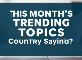 Bu Ayın En Çıktı Yapan Konular: Neler Söylüyor Ülkemiz? This Month's Trending Topics: What is Our Country Saying?
