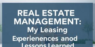 Emlak Yönetimi: Kiralama Deneyimlerim ve Öğrendiklerim Real Estate Management: My Leasing Experiences and Lessons Learned