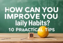 Günlük Alışkanlıklarınızı Nasıl İyileştirebilirsiniz? 10 Pratik İpucu How Can You Improve Your Daily Habits? 10 Practical Tips