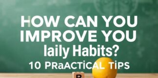 Günlük Alışkanlıklarınızı Nasıl İyileştirebilirsiniz? 10 Pratik İpucu How Can You Improve Your Daily Habits? 10 Practical Tips