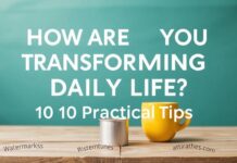 Günlük Yaşamınızı Nasıl Dönüştürüyorsunuz? 10 Pratik İpucu How Are You Transforming Your Daily Life? 10 Practical Tips