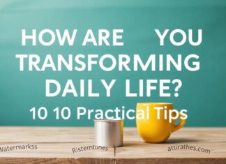 Günlük Yaşamınızı Nasıl Dönüştürüyorsunuz? 10 Pratik İpucu How Are You Transforming Your Daily Life? 10 Practical Tips
