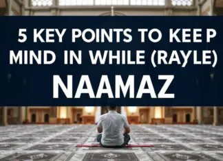 Namaz Kılarken Dikkat Etmeniz Gereken 5 Ana Nokta 5 Key Points to Keep in Mind While Praying (Namaz)