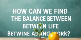 Yaşamın ve İşin Dengesini Nasıl Buluruz? How Can We Find the Balance Between Life and Work?
