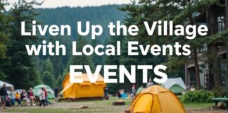 Yerel Etkinliklerle Köyü Canlandırın: Kamp Alanları ve Topluluk Etkinlikleri Liven Up the Village with Local Events: Campgrounds and Community Activities